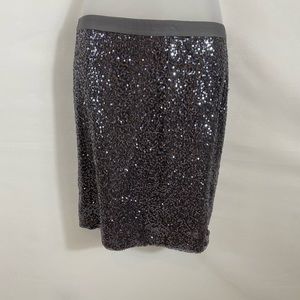 Gorgeous Grey Sequined J. Crew Skirt!